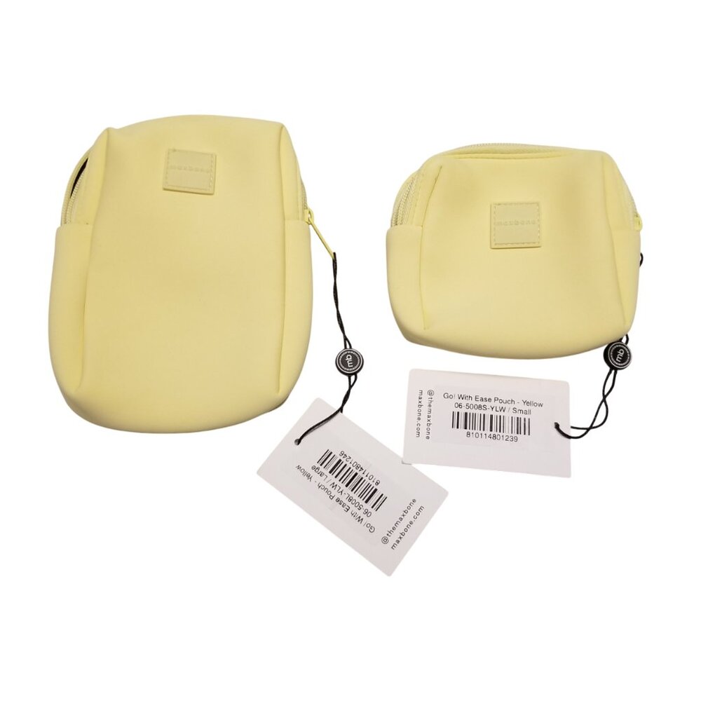 Maxbone GO! With Ease Pouch Butter Yellow Small & Large Leash Attachment Harness